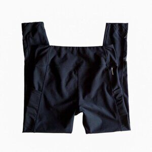 Mondetta Women's High Waist Active Legging Black Workout Tights Size Medium